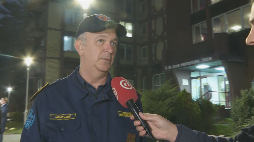 Jasmin Jahić, zapovjednik vatrogasne postrojbe Tuzle