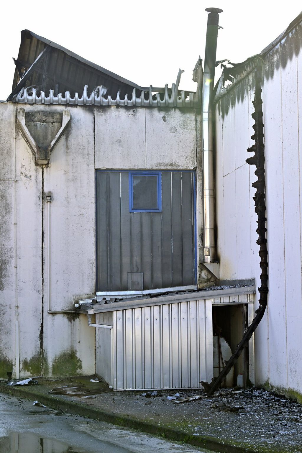 Zgarište nakon požara u Svetoj Nedelji