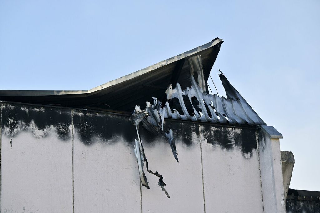 Zgarište nakon požara u Svetoj Nedelji