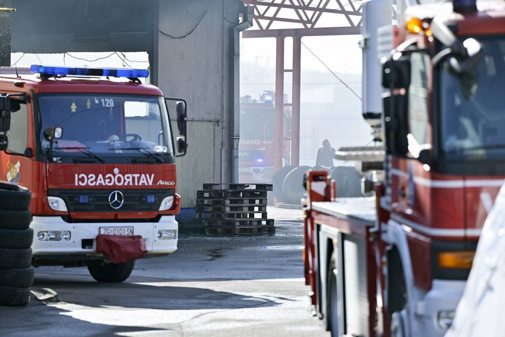 Zgarište nakon požara u Svetoj Nedelji