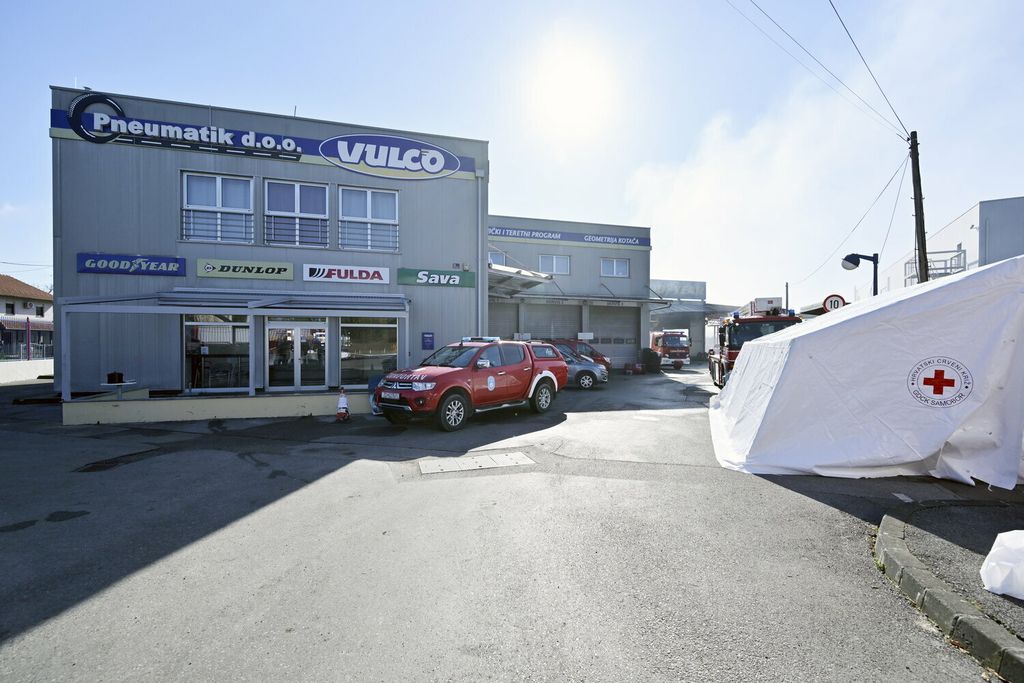 Zgarište nakon požara u Svetoj Nedelji