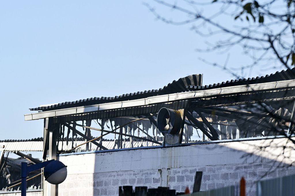 Zgarište nakon požara u Svetoj Nedelji