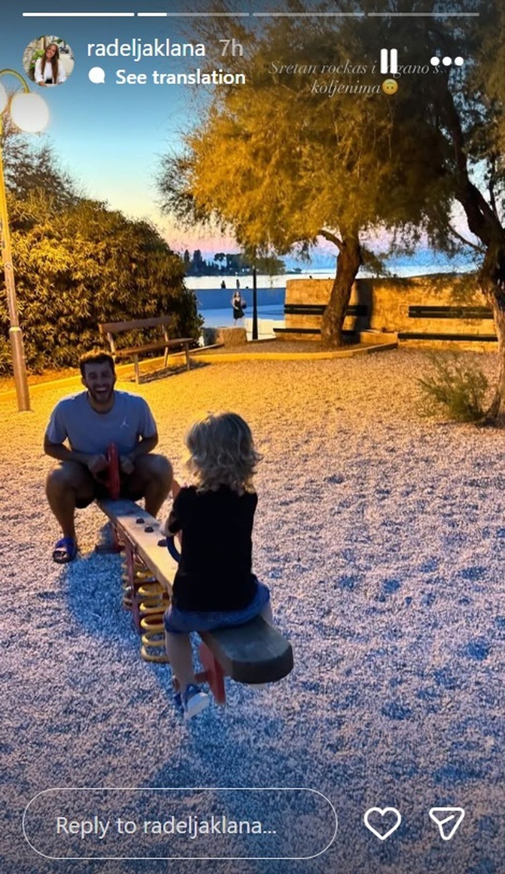 Lana Radeljak na Instagramu