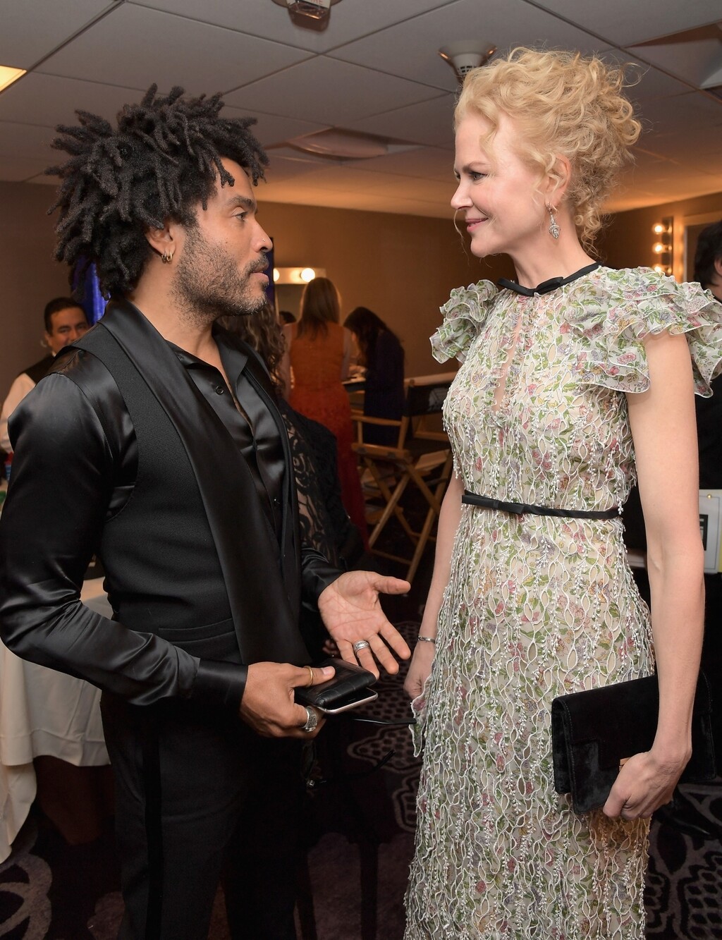 Nicole Kidman i Lenny Kravitz