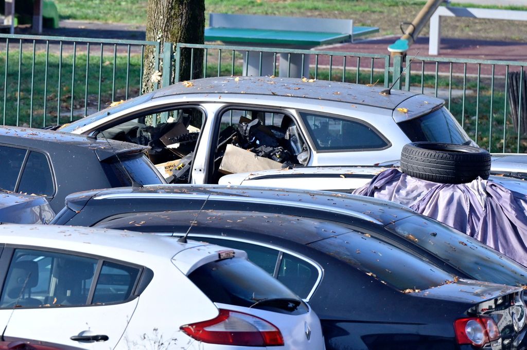 Požar vozila na Trnju - 2