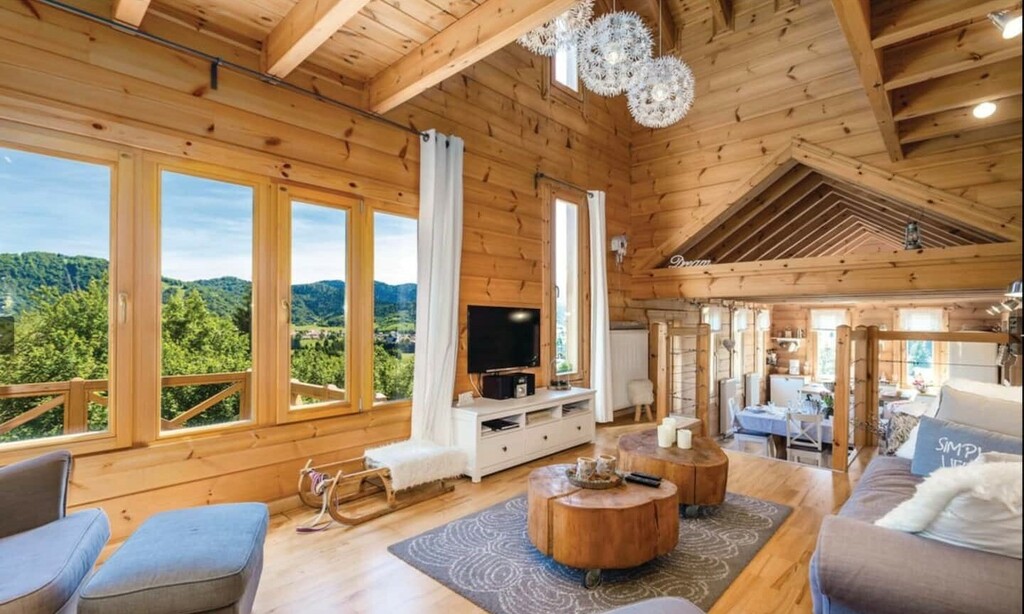 Pogled iz dnevne sobe je uistinu poseban