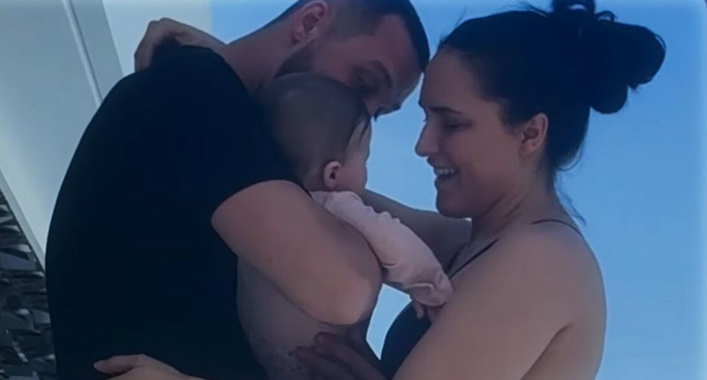 Lana Jurčević s obitelji