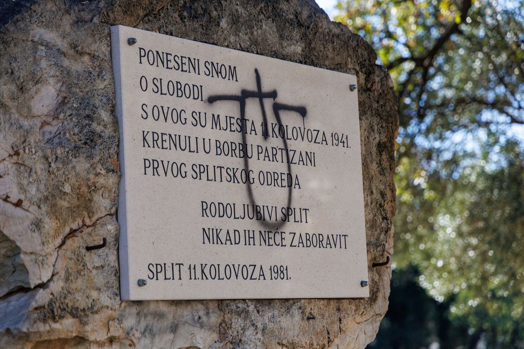 Išaran spomenik u Splitu