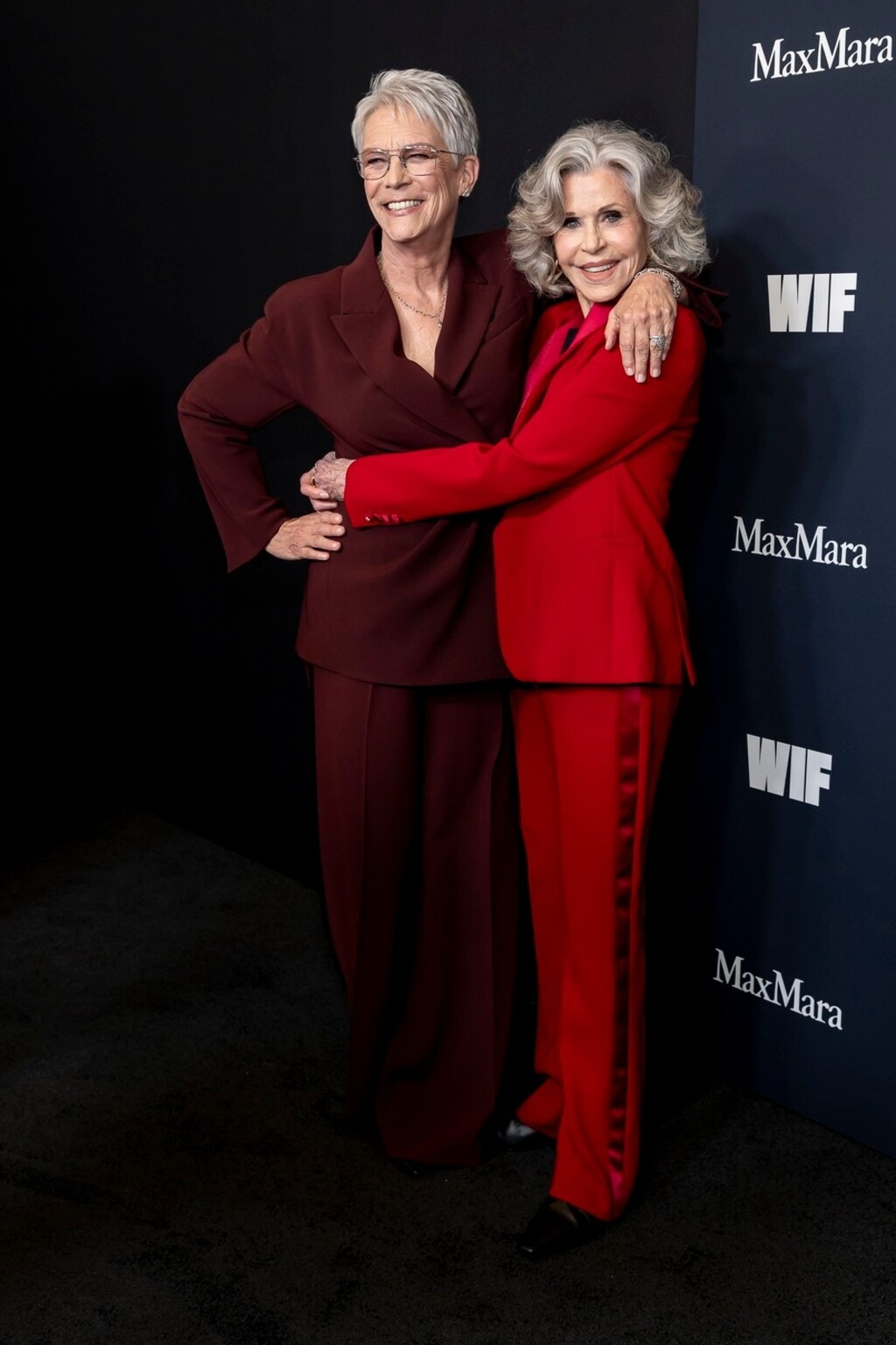 Jane Fonda i Jamie Lee Curtis na dodjeli nagrada WIF
