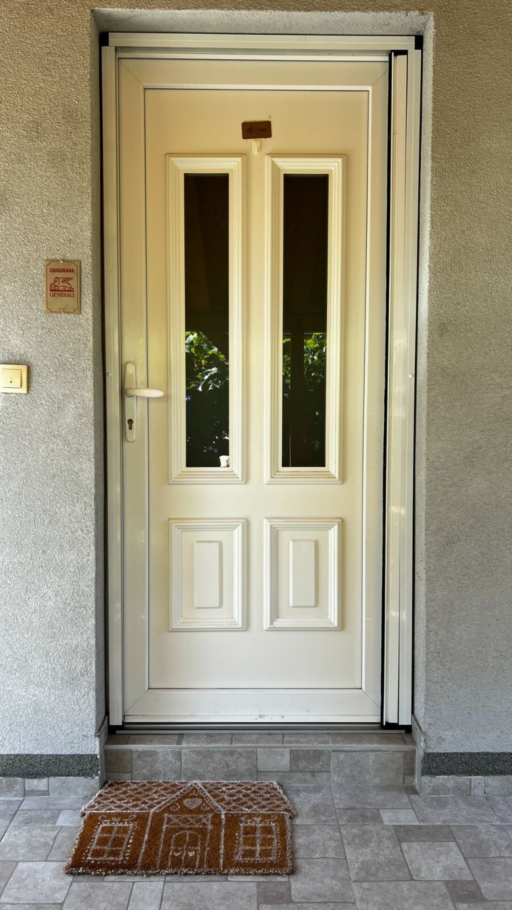 Ulazna vrata prije bojenja