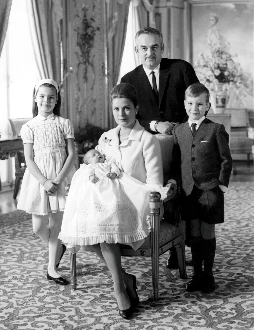Grace Kelly i princ Rainier imali su troje djece, kćeri Caroline i Stéphanie te sina Alberta II.