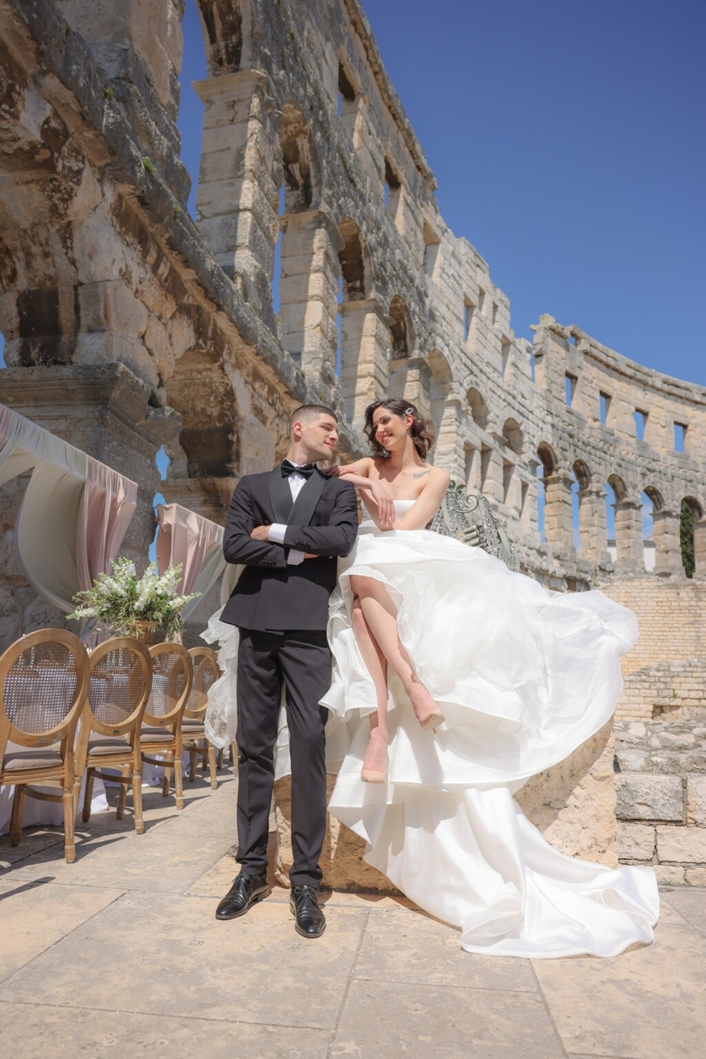 Vjenčanje u pulskoj Areni