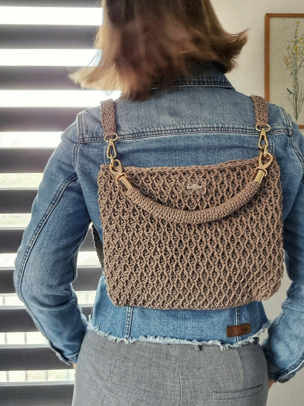 Hrvatski brend Bolkica ima prekrasne heklane torbe, ruksake, kape, naušnice, pa čak i kaputiće i futrole za knjige - 16