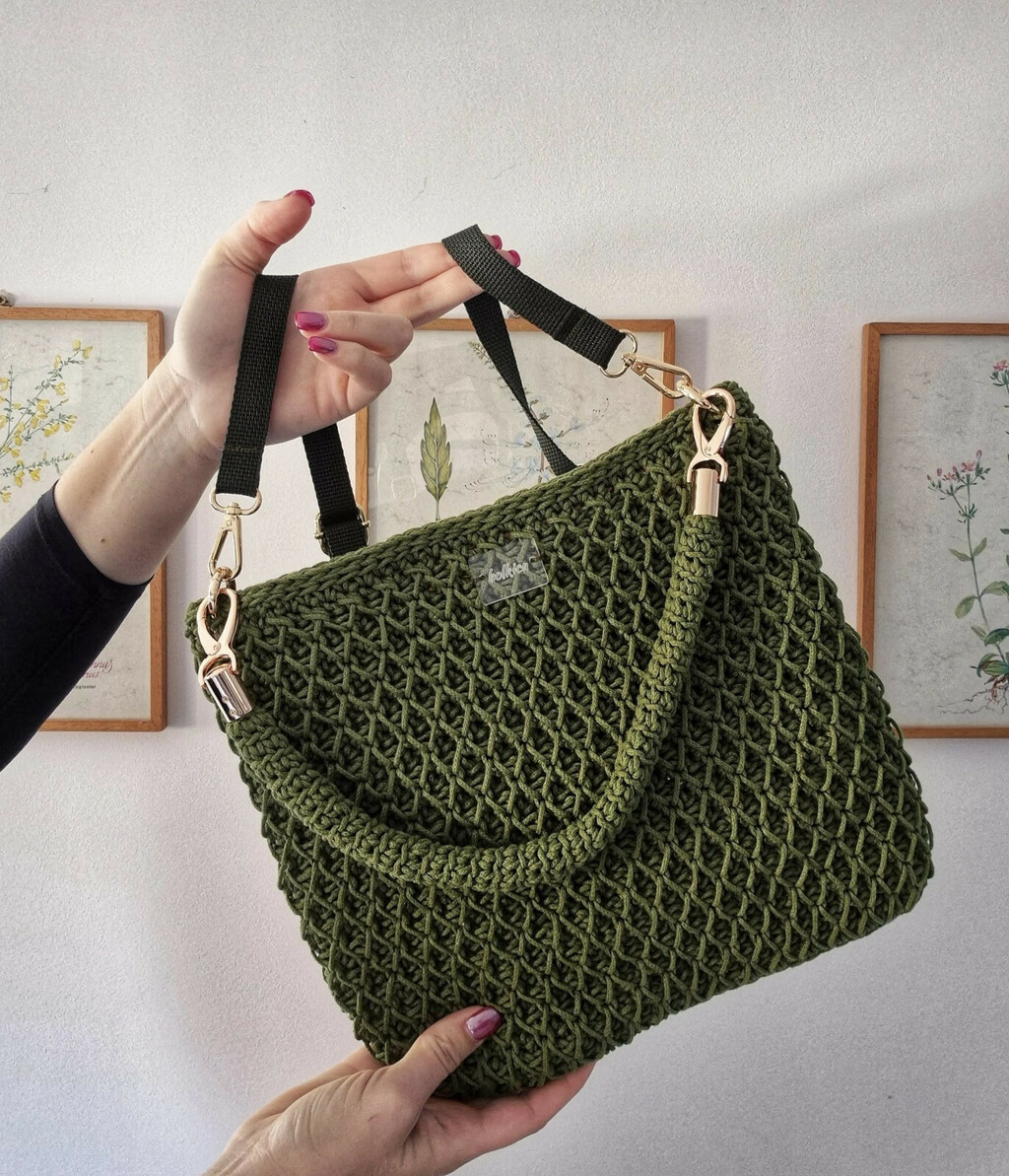 Hrvatski brend Bolkica ima prekrasne heklane torbe, ruksake, kape, naušnice, pa čak i kaputiće i futrole za knjige - 17