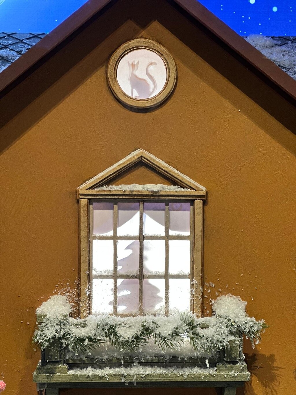 Božićni izlog Saše Šekoranje