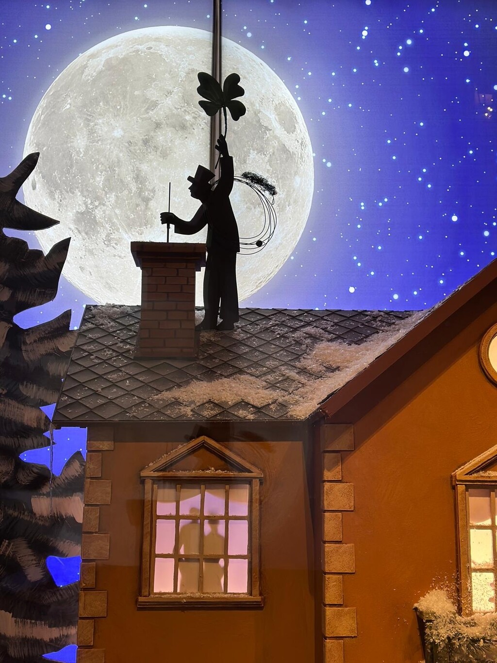 Božićni izlog Saše Šekoranje