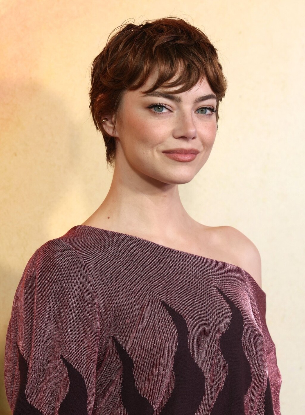 Kratka kosa još bolje ističe Emmine crte lica