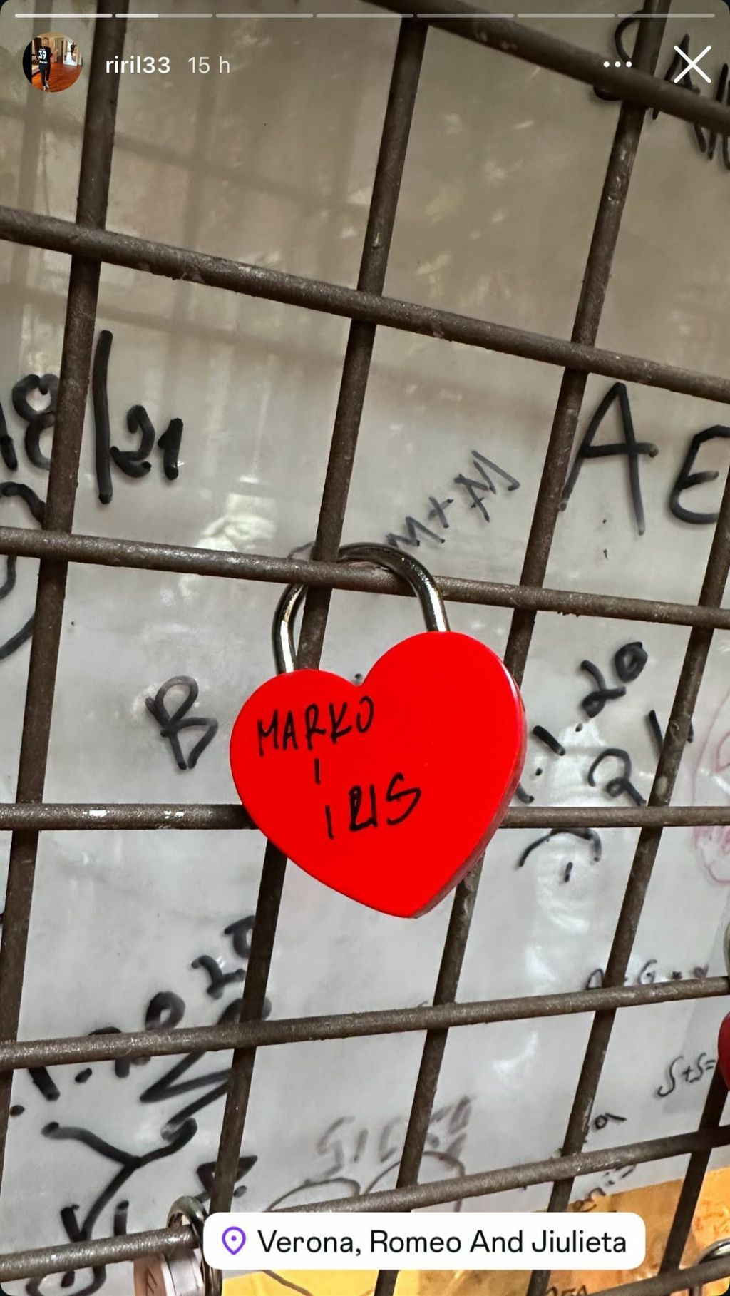 Marko i Iris Livaja u Italiji