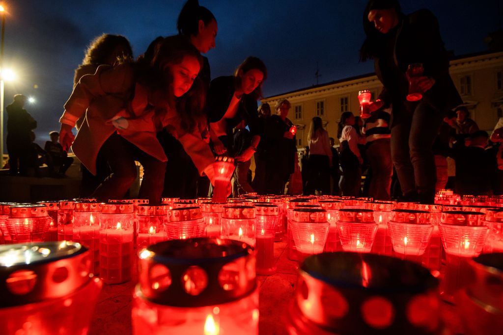 Lampioni za Vukovar u Šibeniku