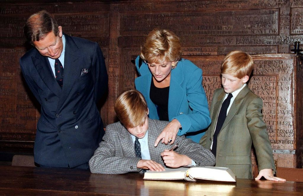 Princ William i princeza Diana - 1