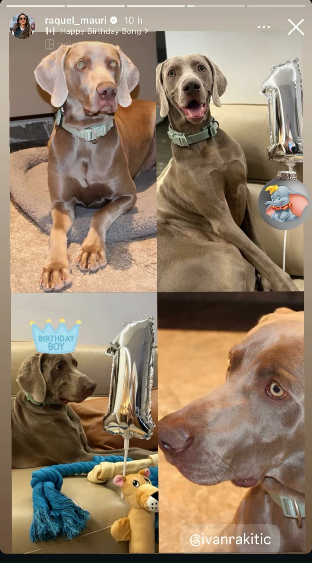 Raquel Mauri na Instagramu