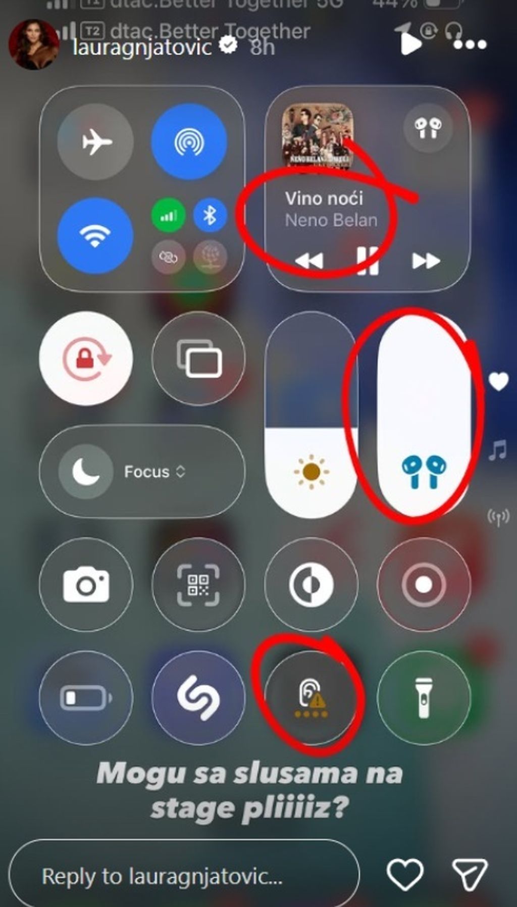 Laura Gnjatović, Miss Universe Hrvatske na Instagramu