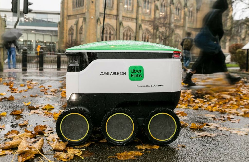 Opasan robot, ilustracija