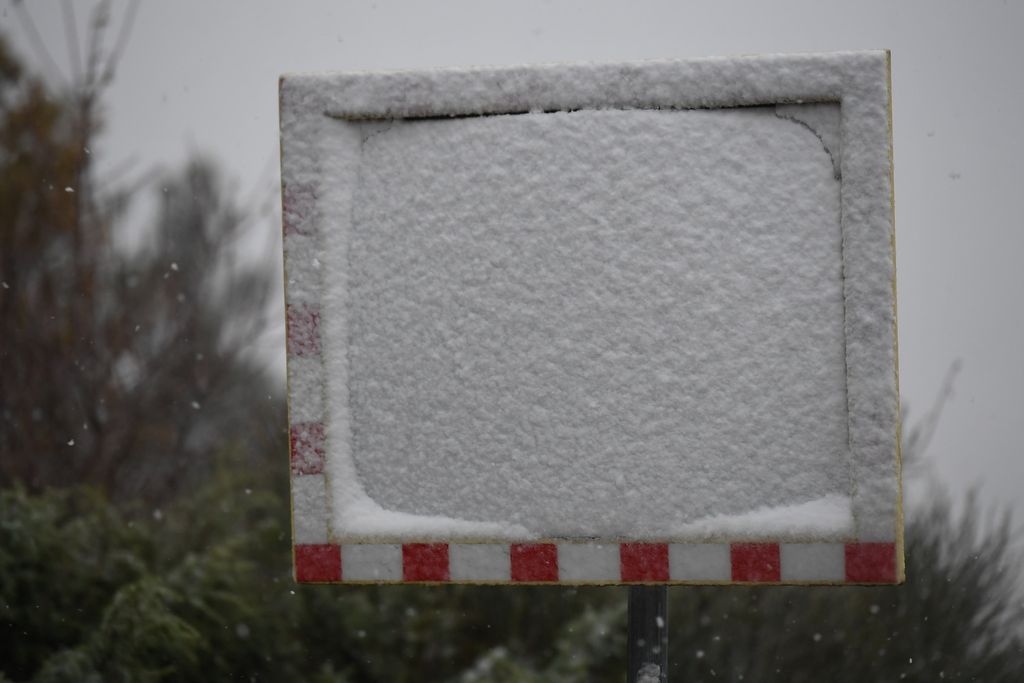 Snijeg u unutrašnjosti Dalmacije