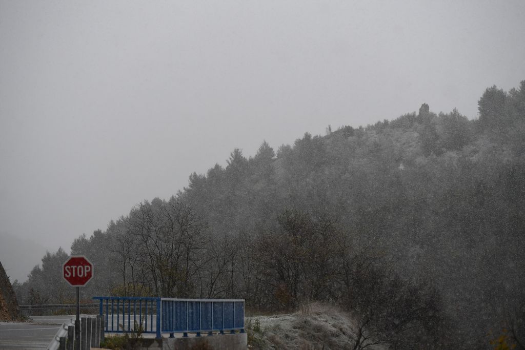 Snijeg u unutrašnjosti Dalmacije