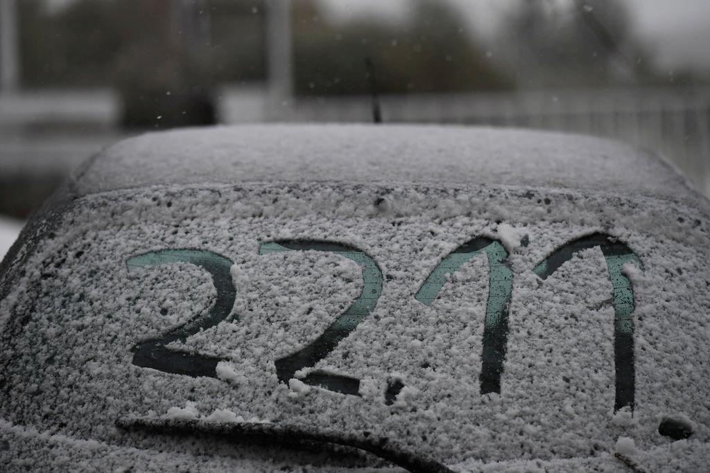 Snijeg u unutrašnjosti Dalmacije