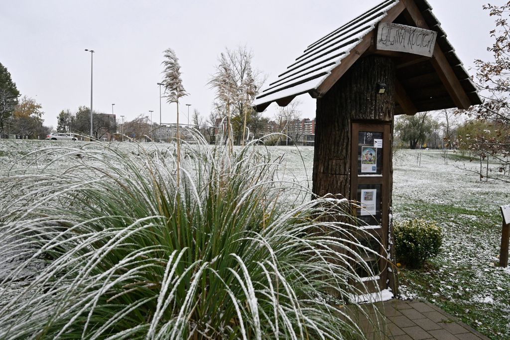 Snijeg u unutrašnjosti Dalmacije