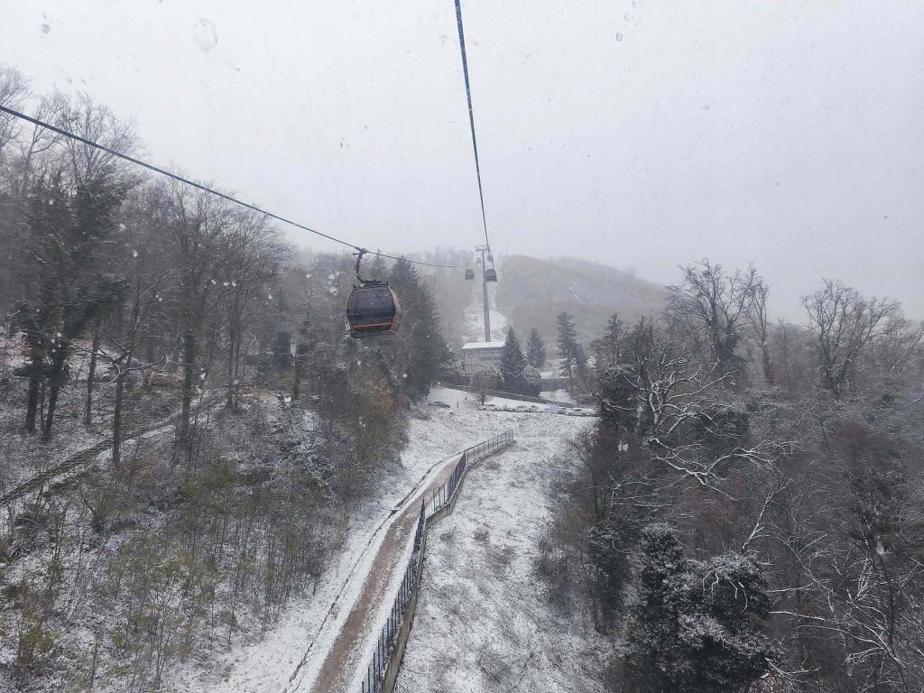 Snijeg u unutrašnjosti Dalmacije