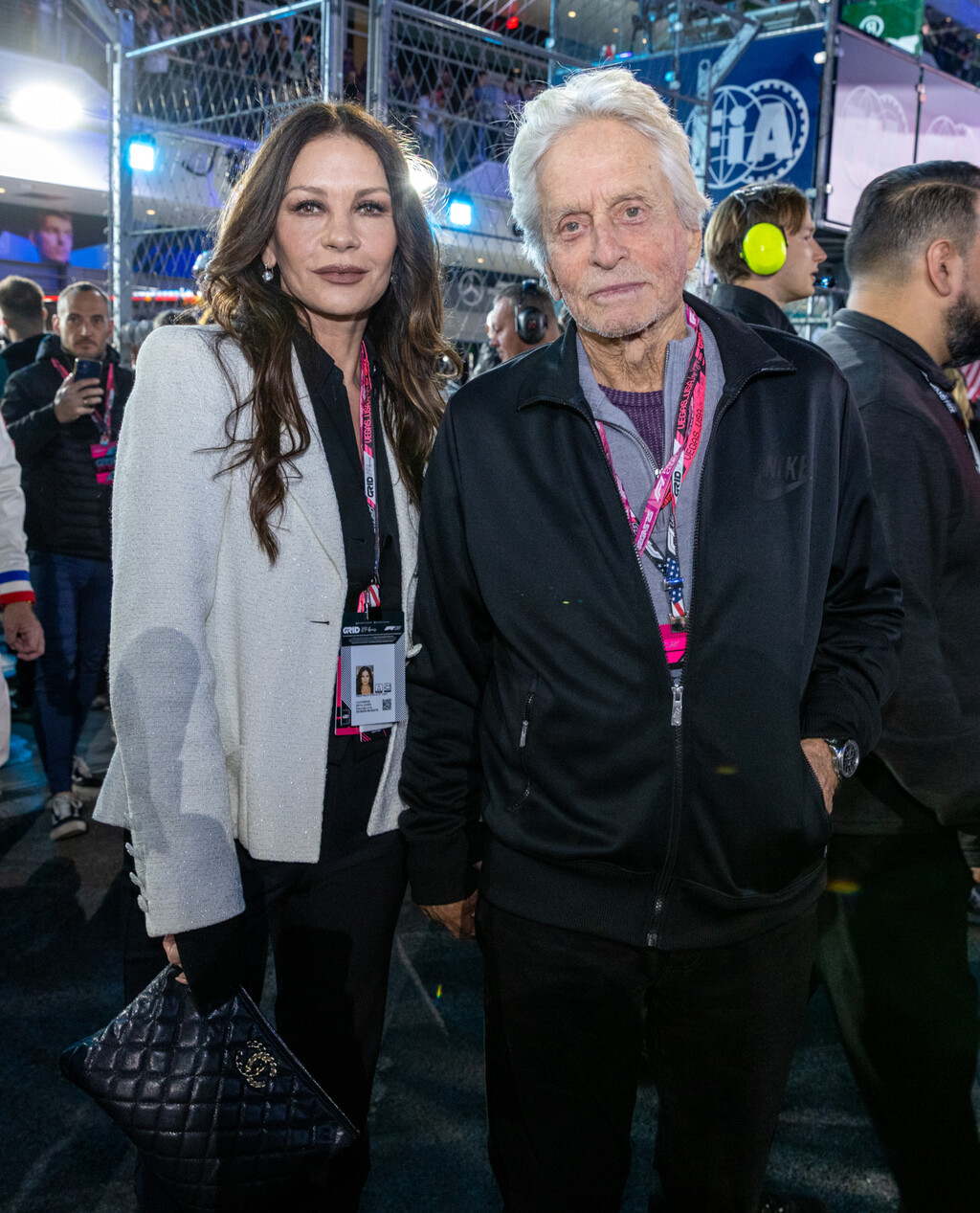 Catherine Zeta-Jones na Formuli 1 u Las Vegasu - 2