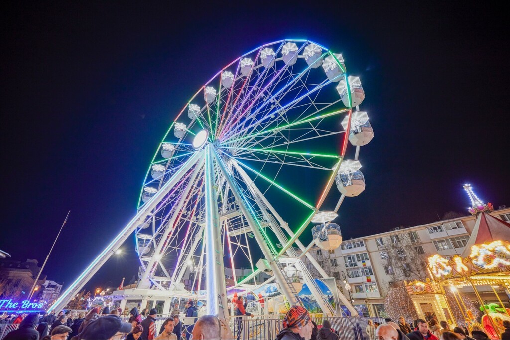 Pogled iz panoramskog kotača je fantastičan