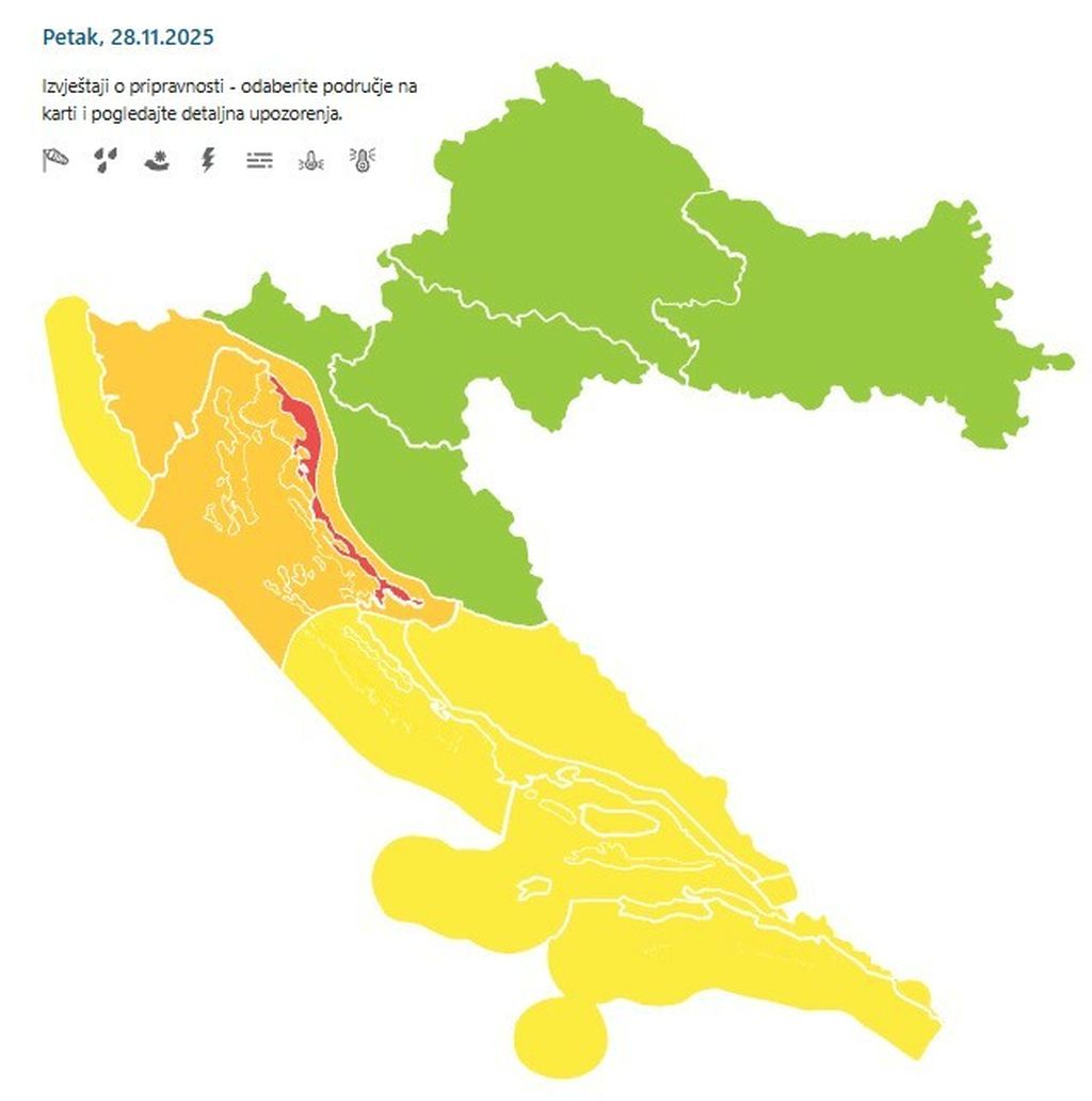 Snježna oluja, ilustracija