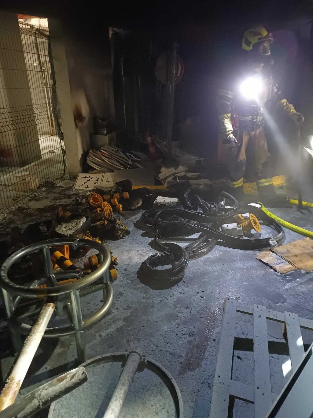 Požar u Arena Centru