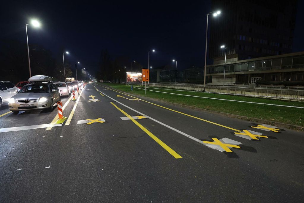 Nova prometna regulacija na Slavonskoj aveniji kod Vjesnika - 3