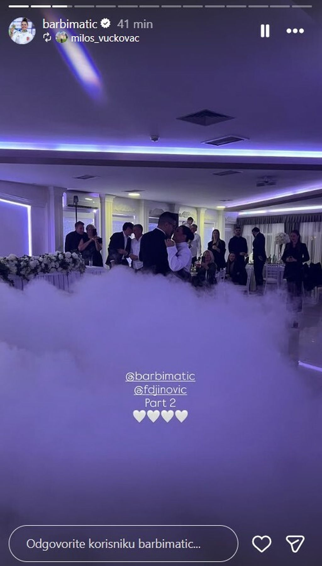 Barbara Matić, Filip Đinović