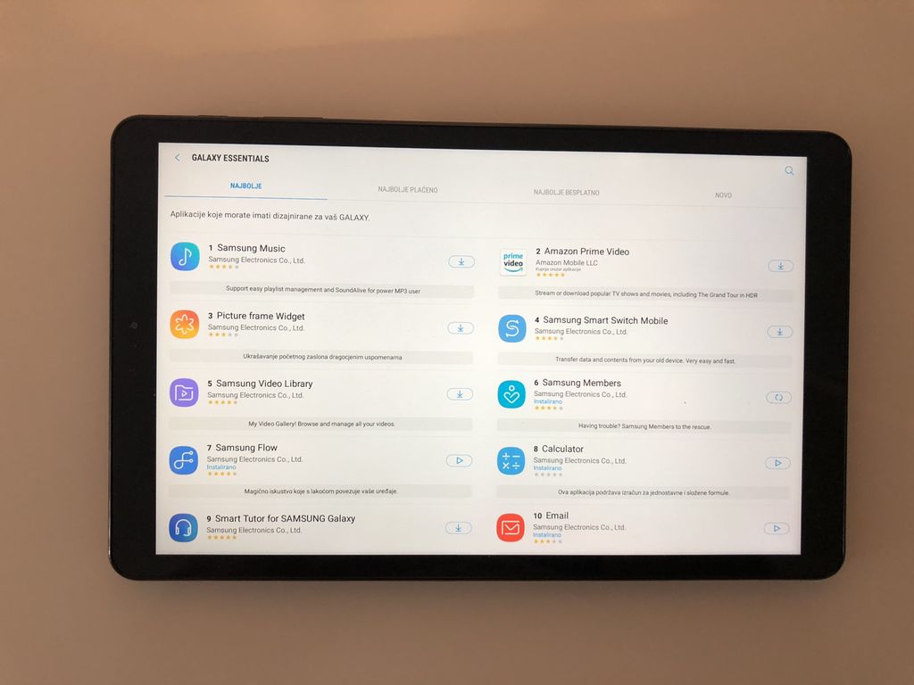 Samsung Galaxy Tab A 10.5 (Foto: ZIMO)