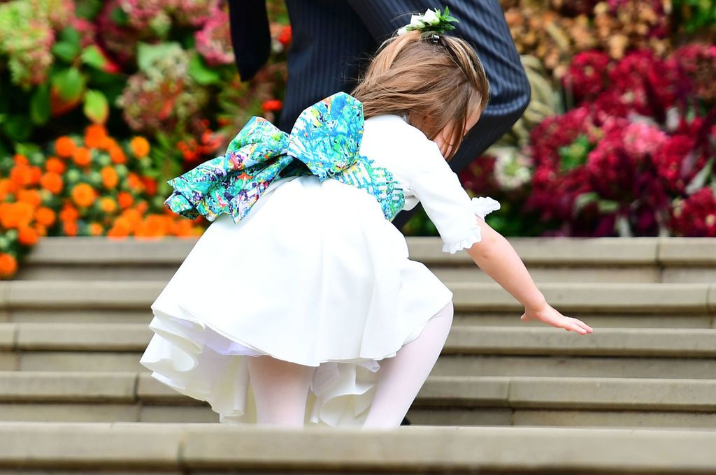 Princeza Charlotte i princ George na vjenčanju princeze Eugenie - 2