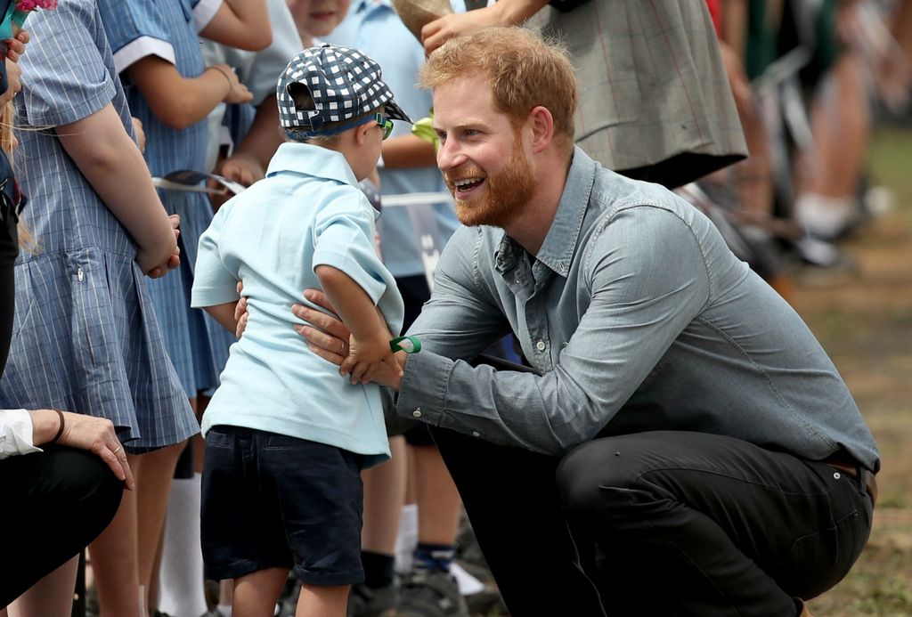 5-godišnji Luke Vincent žarko je želio pozdraviti princa Harryja