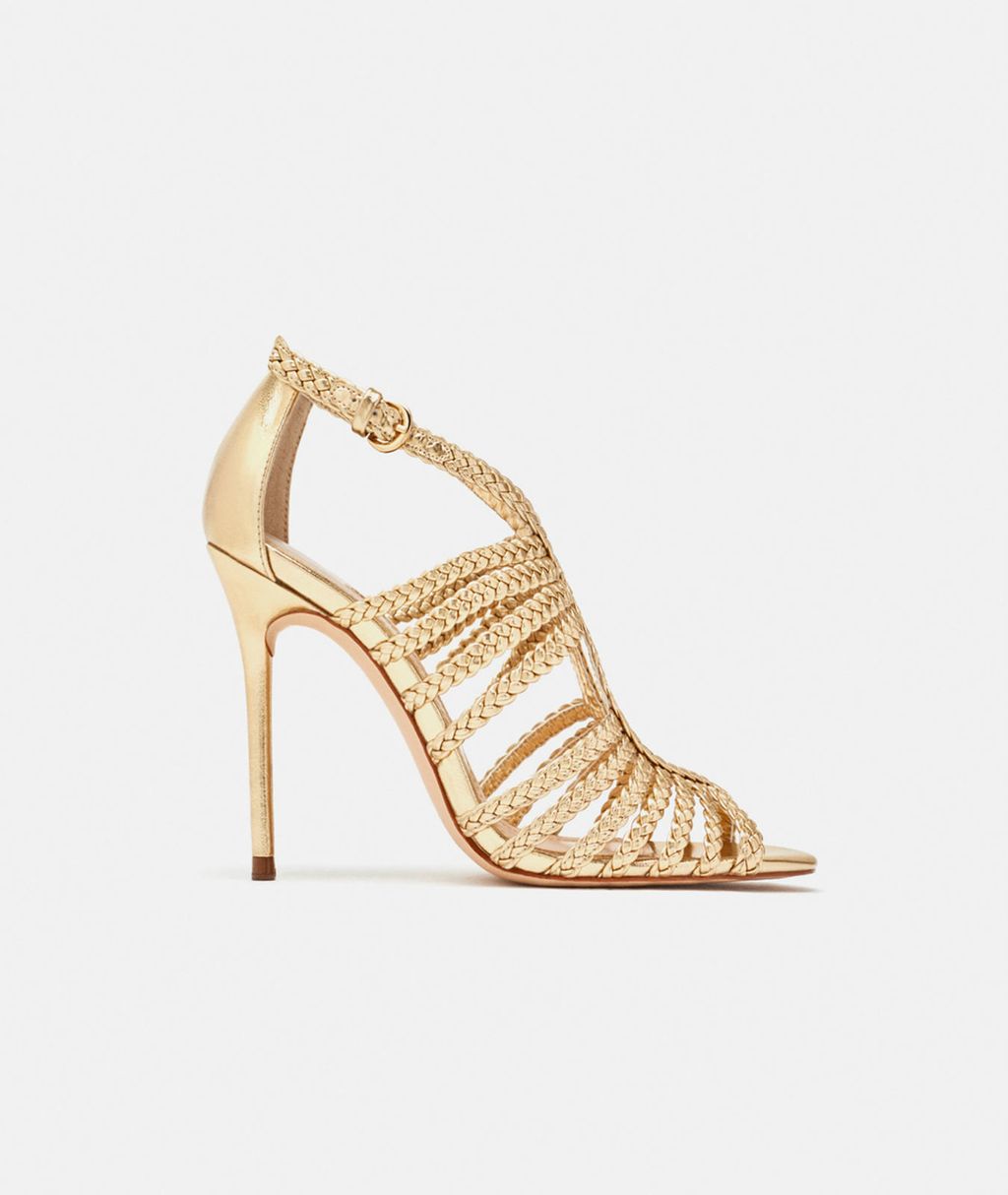 Pozlaćene sandale i štikle iz hrvatskih trgovina - 4