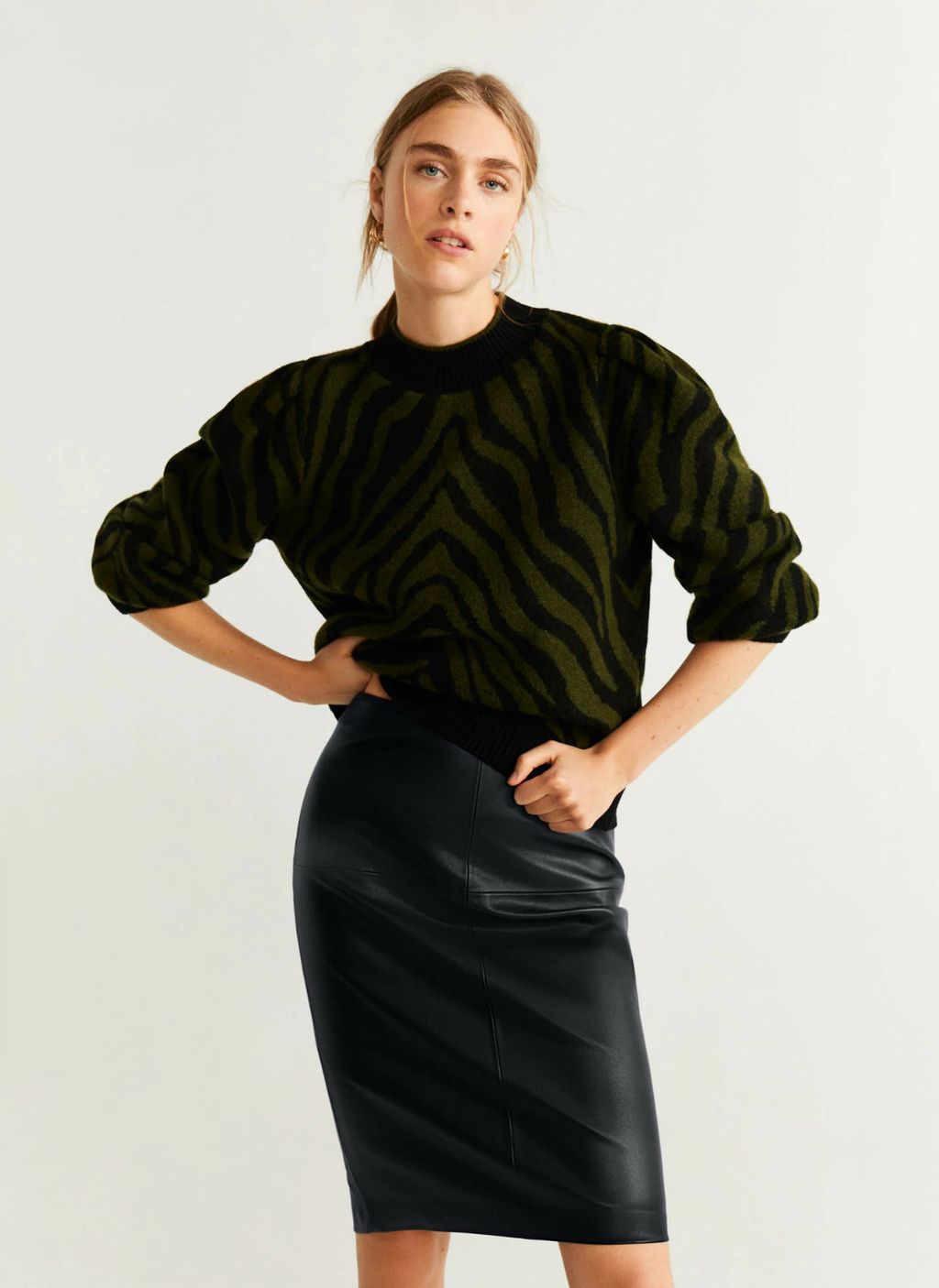 Suknja visokog struka, Mango, 199 kuna