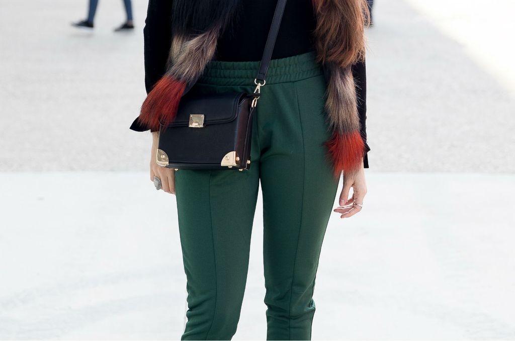 Hlače s elastičnim strukom