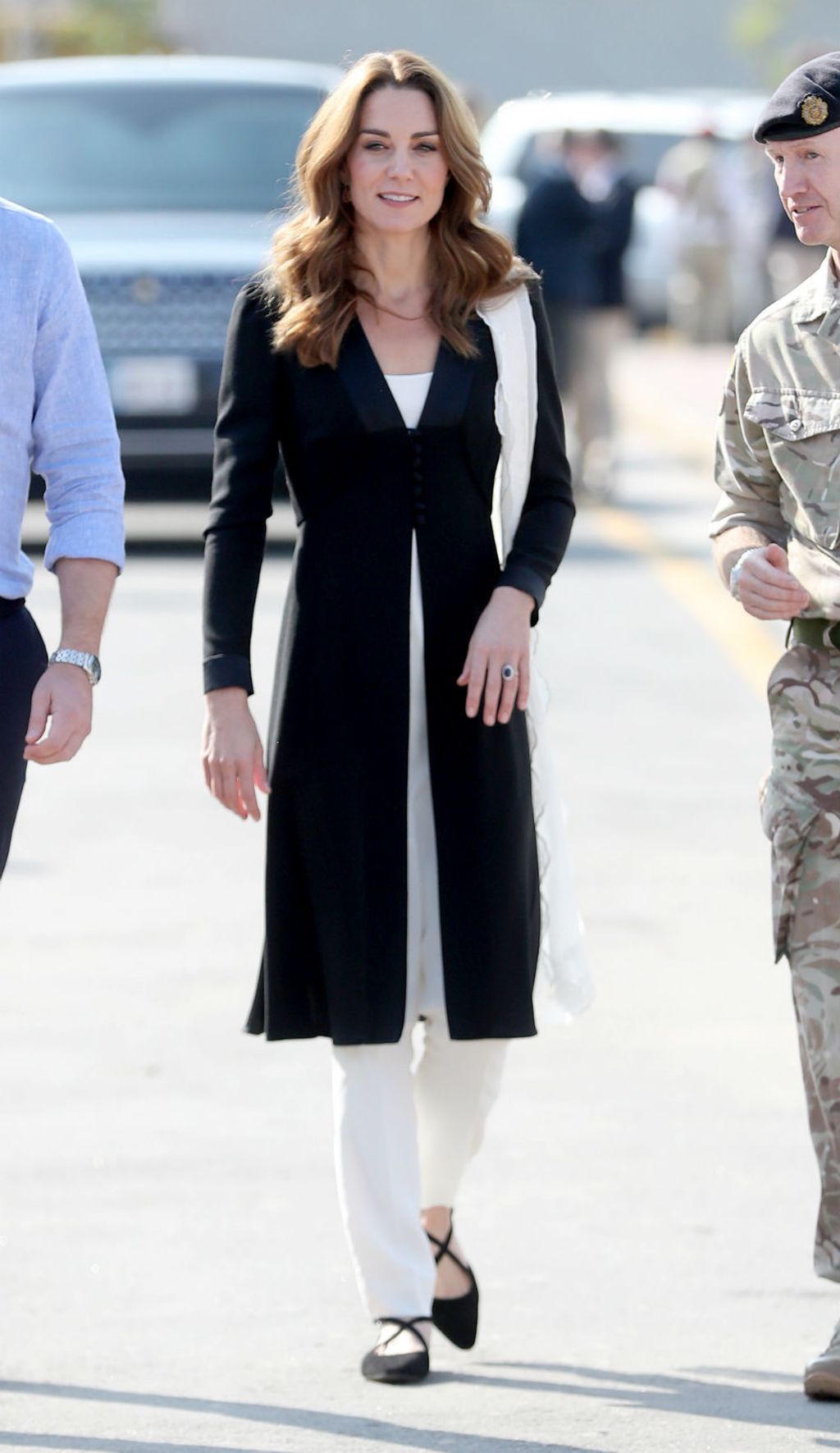 Crno-bijela kombinacija Catherine Middleton - 3