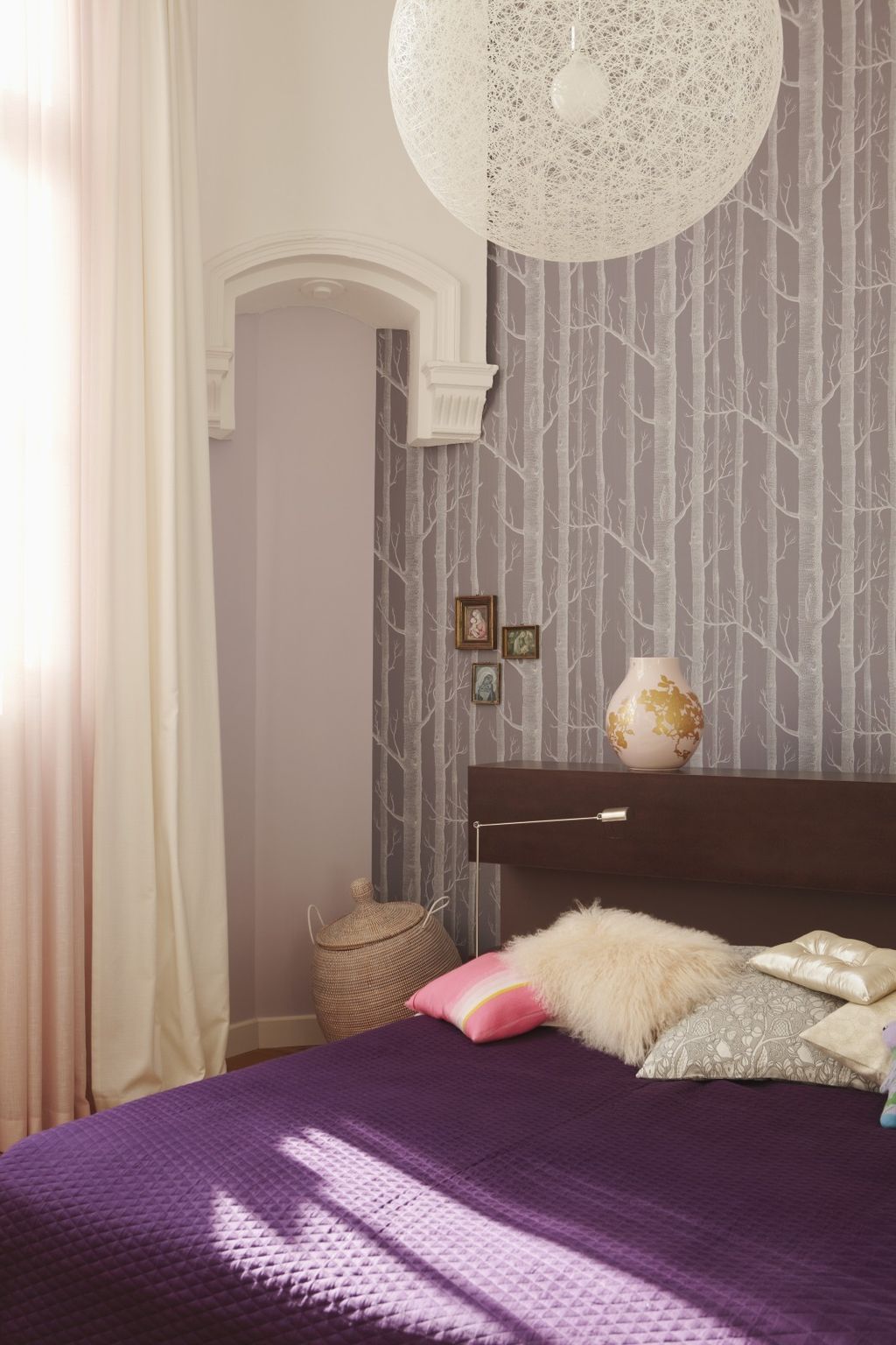 Ideje za uređenje doma u ljubičastim tonovima - 9