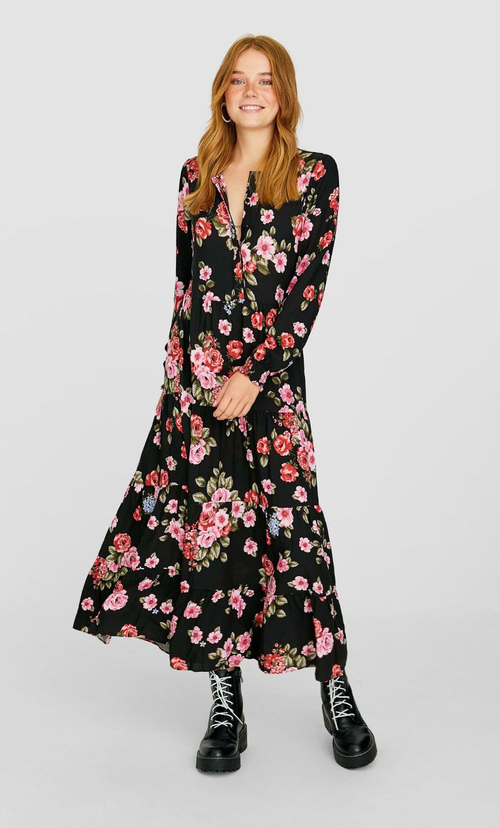 Maksi haljine dugih rukava iz hrvatskih trgovina 2019. - 7