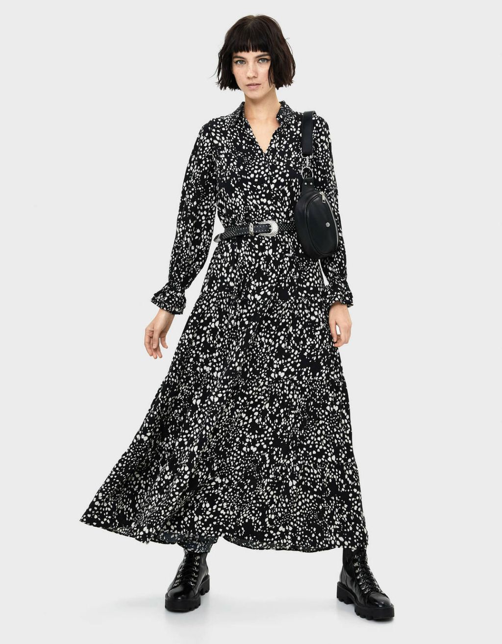 Maksi haljine dugih rukava iz hrvatskih trgovina 2019. - 8