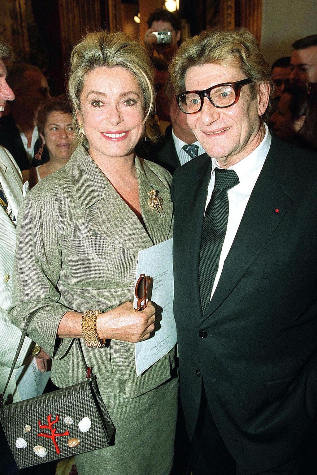 Catherine Deneuve i Yves Saint Laurent