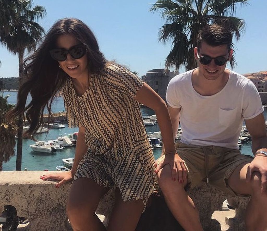 Dominik Livaković i Helena Matić (Foto: Instagram)